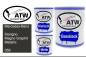Preview: Mercedes-Benz, Designo Magno Graphit Metallic, 059: 1L Lackdose + 1L Klarlack + 500ml Härter - Set, von ATW Autoteile West.